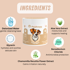 Pawhuggy Pet Eye Wipes — 100 Wipes · Tear Stain & Eye Care