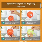 Interactive Dog Toys Dog Ball, [Newly Upgraded] Durable Motion Activated Automatic Rolling Ball Toys for/Small/Medium/Large Dogs, USB Rechargeable Springtok