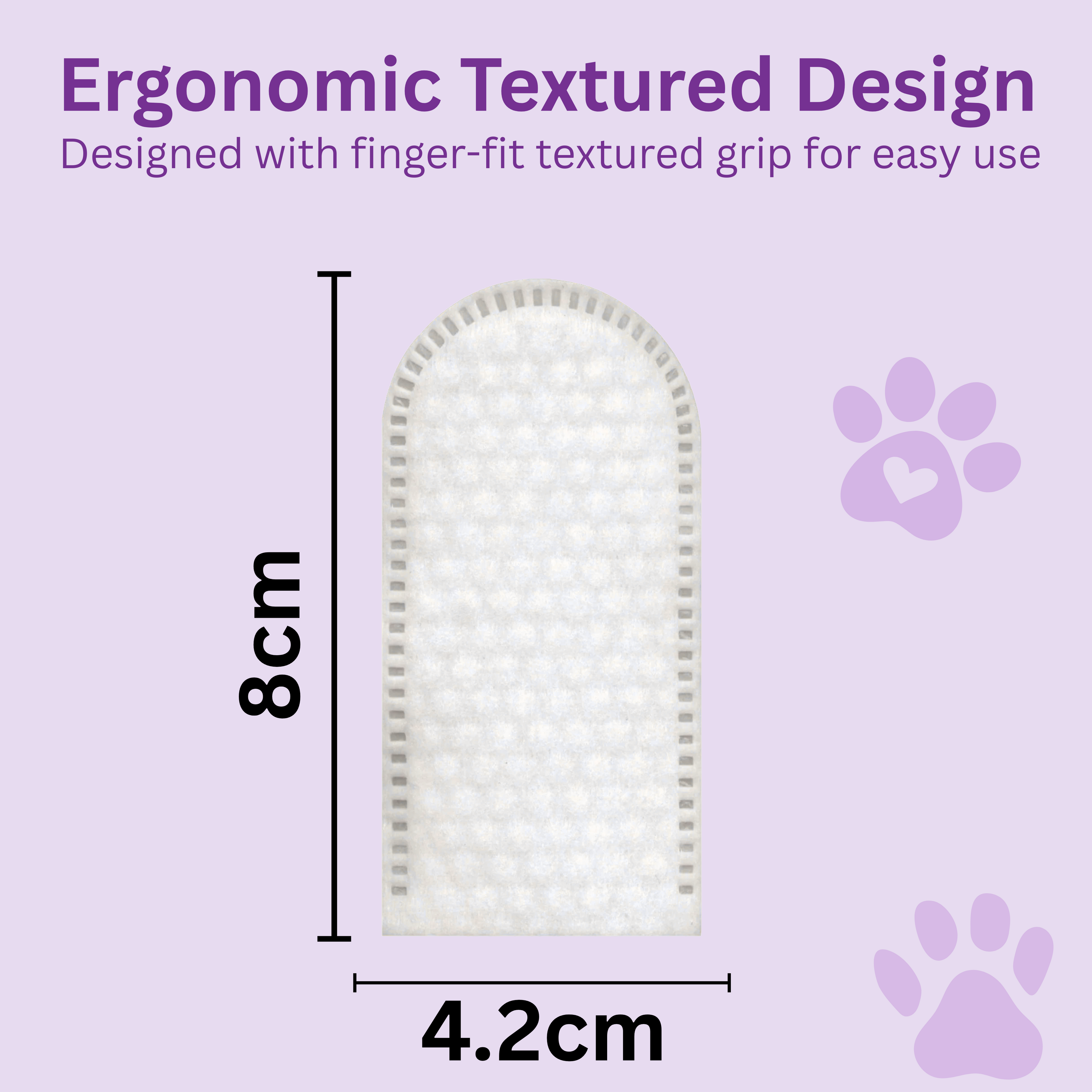Pawhuggy Pet Dental Finger Wipes — 100 Wipes · Fresh Breath & Plaque Control