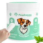 Pawhuggy Pet Ear Wipes — 100 Wipes · Ear Care & Odor Control