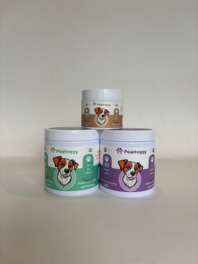 Pawhuggy 3-in-1 Care Bundle — 100 Wipes · Dental, Ear & Eye Care