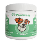 Pawhuggy Pet Ear Wipes — 100 Wipes · Ear Care & Odor Control